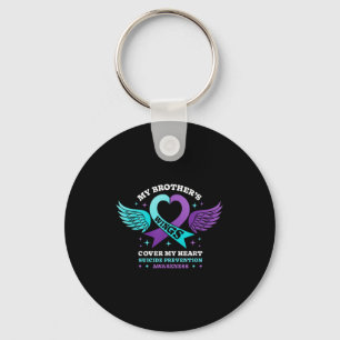 My Brothers Wings Hoesje My Heart Suicide Preventi Sleutelhanger