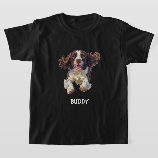 My Buddy (Spaniel versie) T-shirt (Laagn)