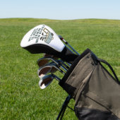 My Caddy Is Just a Cooler with Wheels – Funny Golf Golfheadcover (Insitu)