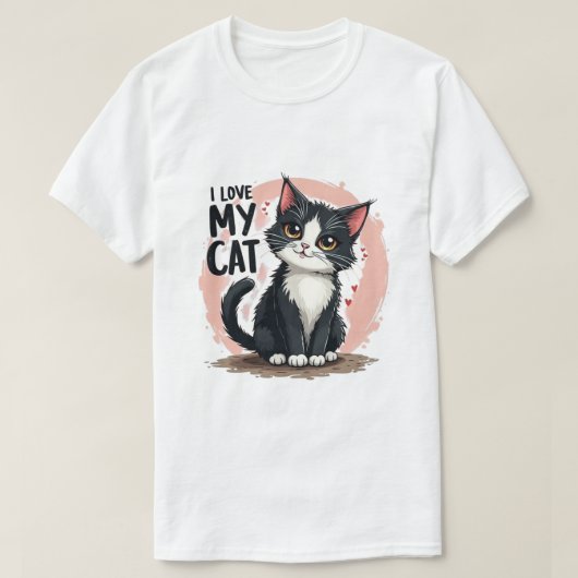 My Cat T-shirt (Design voorkant)
