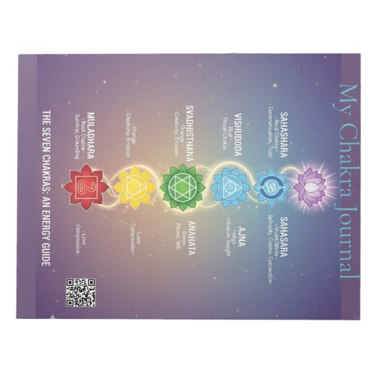 My Chakra Journal Notepad Notitieblok (Voorkant)