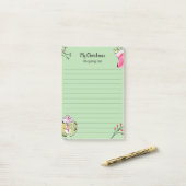 My Christmas List Post-it® Notes (Op bureau)