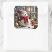 My Christmas Vierkante Sticker (Tas)