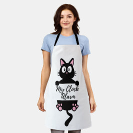 "My Clock Alarm" Kitchen apron  Schort