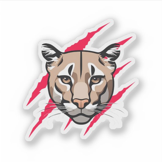 My Cougar sticker (Devant)