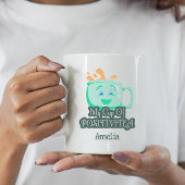 My Cup of Positivitea drôle mignon Turquoise Mug v