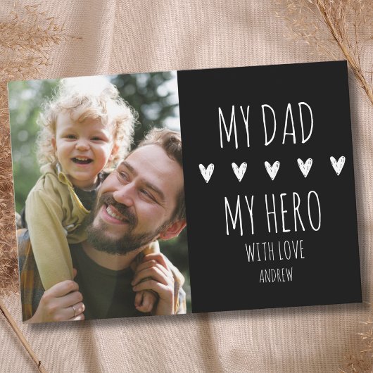 My Dad My Hero Scrip Photo of the Children Aankondiging
