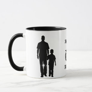 My Dad My Hero Silhouette 11 oz Mok