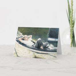 "My Dad" Originele Kunstweergave Wenskaart Kaart