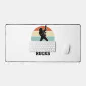 My Dad Rocks Vintage Guitar Sunset Shirt Design_1 (Clavier et souris)