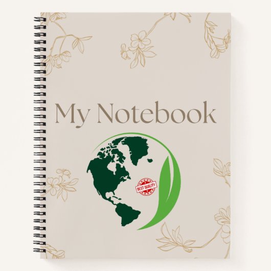 My daily planner, Spiral Notebook Notitieboek (Voorkant)