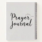 My Daily Prayer Journal - Carnet personnalisé pour (Dos)