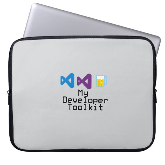 My Developer Toolkit Laptop Hoesje Sleeve (Voorkant)