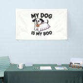 My Dog Is My Boo Shirt – Funny Dog Lover Gift 2025 Spandoek (Beurs)