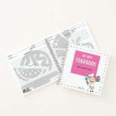 "MY EERSTE COOKBOOK" - Speciaal Kinder Recipieboek Notitieboek (Binnen)