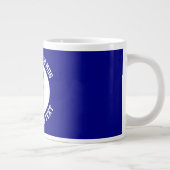 My Face on a NAVY BLUE Custom Giant Mug (Droite)