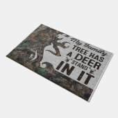 My Family Tree Has A Deer Stand In It Deurmat (Schuin)