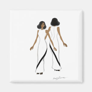 My Fashion Art - Magnet Carré
