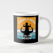 MY FATHER IS A HERO EXTRA GROTE BEKER (Rechts)