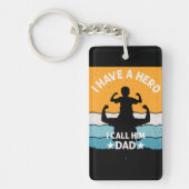 MY FATHER IS A HERO SLEUTELHANGER (Voorkant)
