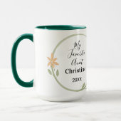 My Favorite Aunt 1 Photo Custom Mug (Gauche)