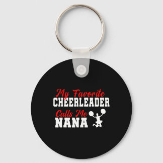 My Favorite Cheerleader Calls Me Nana Funny Nana  Sleutelhanger