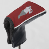 My Favorite Golf Coach Golfheadcover (3/4 voorkant)