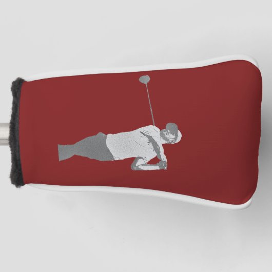 My Favorite Golf Coach Golfheadcover (Voorkant)