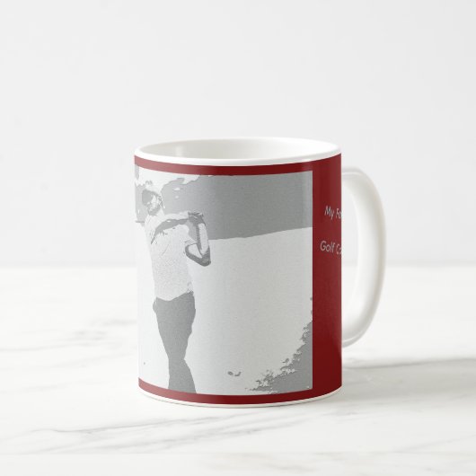 My Favorite Golf Coach Mug (Devant droit)