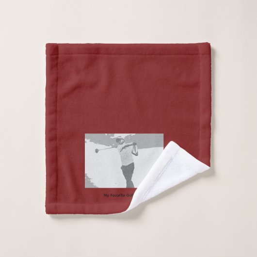 My Favorite Golf Coach Washandje (Wasdoekje)