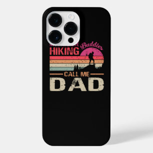 My Favorite Hiking Buddies Call Me Dad Vintage Fat iPhone 14 Pro Max Hoesje