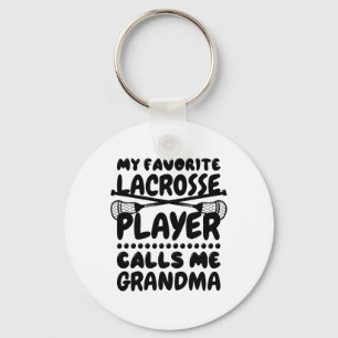 My Favorite Lacrosse Player Calls me Grandma Lacro Sleutelhanger