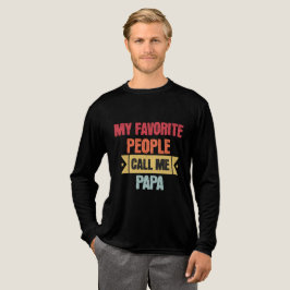 My Favorite People Call Me PAPA Tri-Blend Shirt