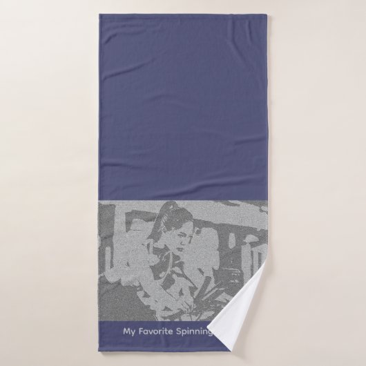 My Favorite Spinning Coach Badhanddoek (Badhanddoek)