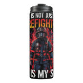 My Firefighter Son My Hero Thermosbeker (Voorkant)