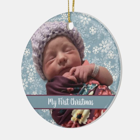 My First Christmas Ceramic Ornament (Links)