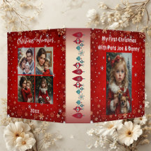 My First Christmas Memories with Pets Photo Album