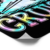 My First Cruise Cruise Ship First Time Cruise Vaca Poster (Hoek)