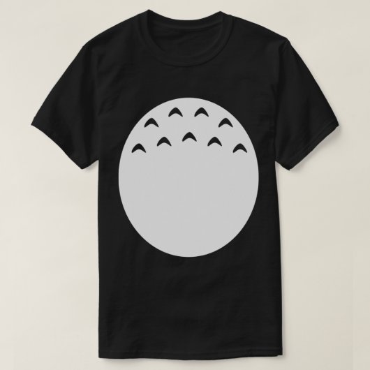 My Fluffy Forest Spirit Belly T-shirt (Design voorkant)