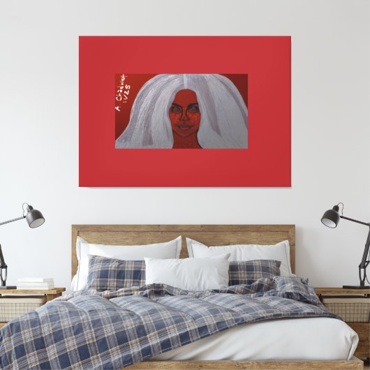 My Freckles Are My Positivity Symbol Canvas Afdruk (Insitu (Slaapkamer))