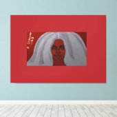 My Freckles Are My Positivity Symbol Canvas Afdruk (Insitu (Houten vloer))