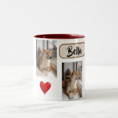 My Furry Friend Custom Dog Photo Mug with Name (Centre)