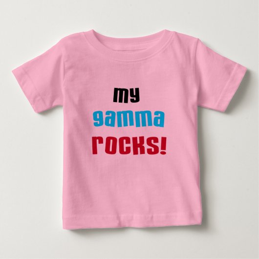 My Gamma Rocks T-shirts et cadeaux (Devant)
