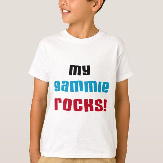 My Gammie Rocks T-shirts et cadeaux (Devant)