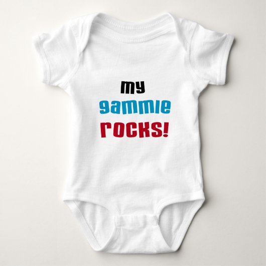 My Gammie Rocks T-shirts et cadeaux (Devant)