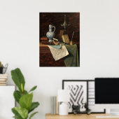 My Gems - William Harnett Poster d'Art (Bureau à domicile)