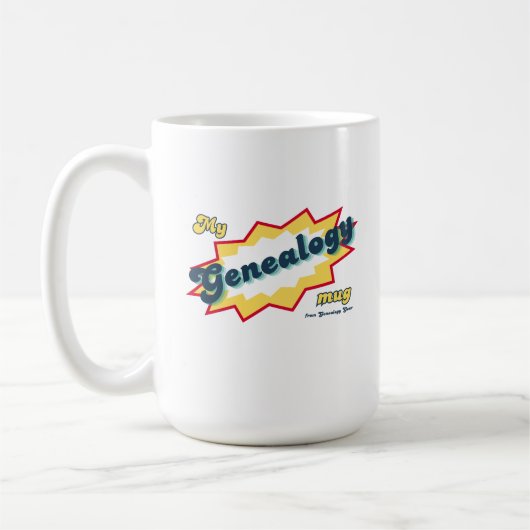 My Genealogy Mug Koffiemok (Links)