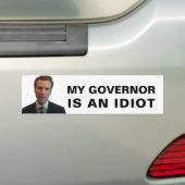 My Governor Is An Idiot - California Bumpersticker (Op auto)