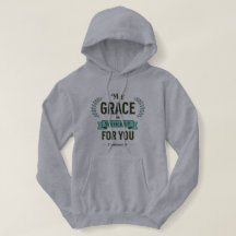 My Grace is Sufficient Scripture Teal