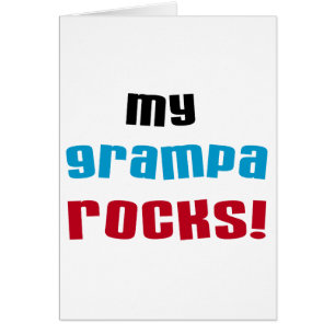 My Grampa Rocks T-shirts et cadeaux